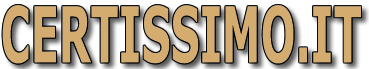 CERTISSIMO.IT - Solo informazioni certe